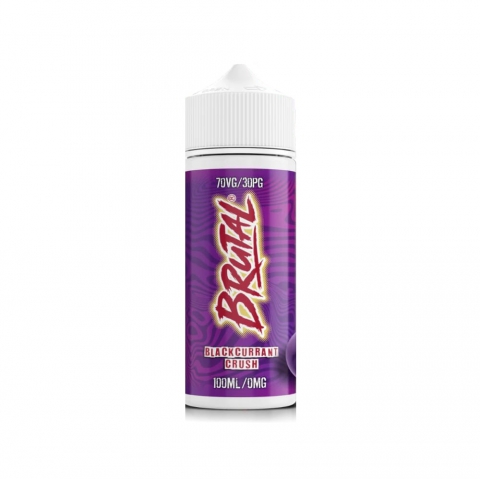 Blackcurrant Crush By Brutal Drinks 100ml Shortfill